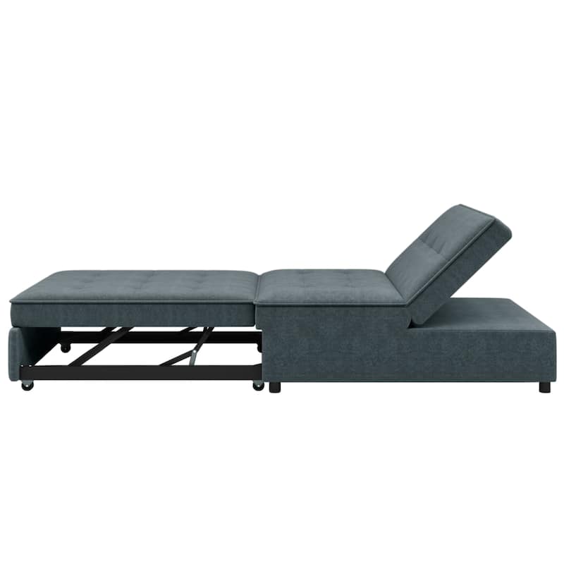 4in1 Sofa Bed, Chair Bed, MultiFunction Folding Ottoman Bed with