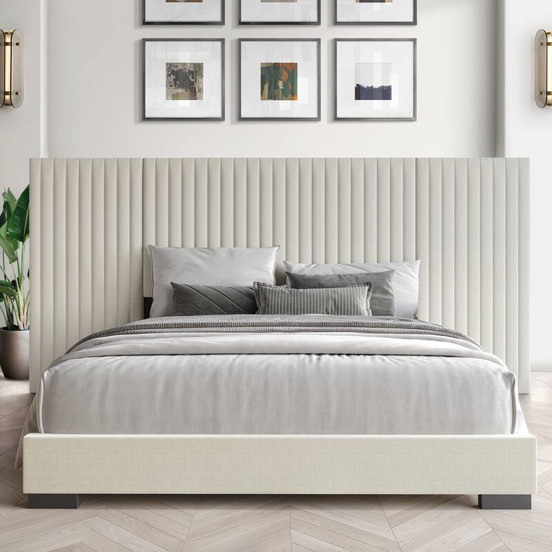 CraftPorch Simple Luxury Wall Panel Bed