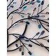 Willow Multicolored Metal and Glass Tree Wall Sculpture