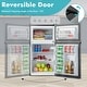 preview thumbnail 6 of 8, Costway 3.2 Cu.Ft Mini Refrigerator with Freezer Compact Fridge with - See Details