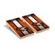 preview thumbnail 1 of 3, University of the Pacific Tigers Cornhole Board Set - Vintage Wooden