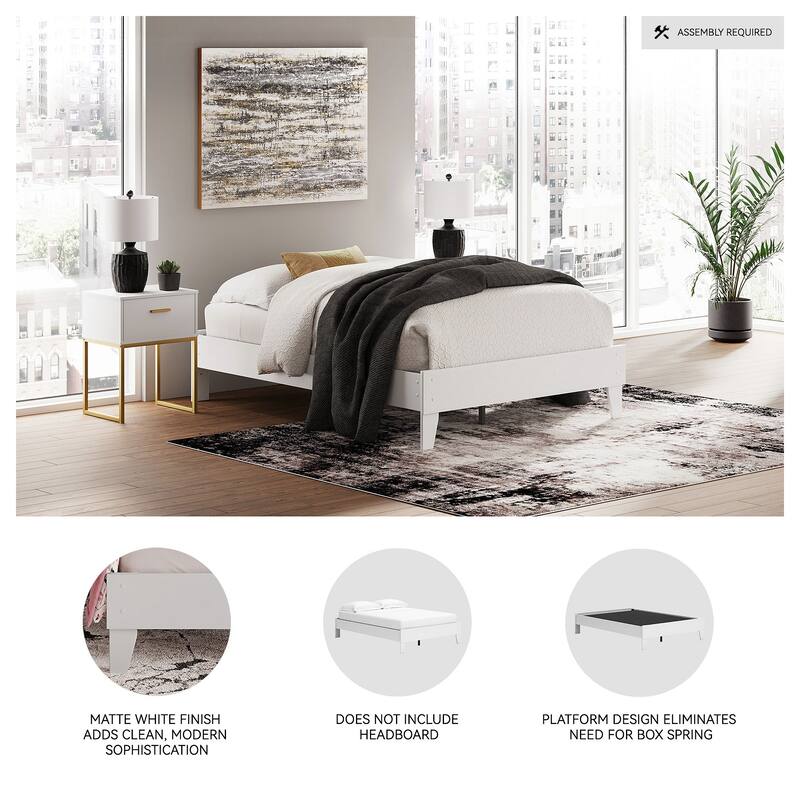 Signature Design by Ashley Socalle Platform Bed
