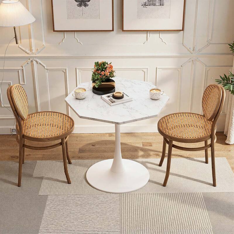 Modern Octagonal Table,Perfect for Various Home Settings