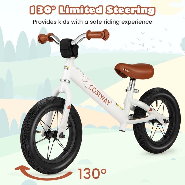 Costway 12 Inch Toddler Balance Bike No Pedal Training