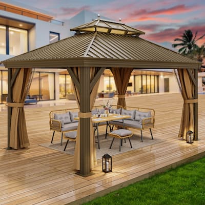 Outdoor Aluminum Canopy Gazebo
