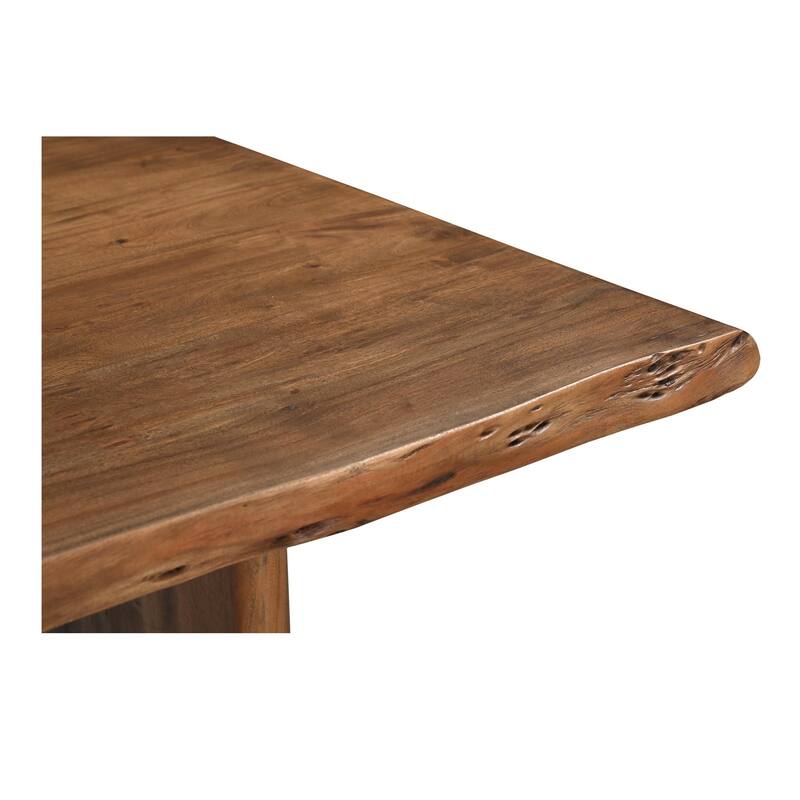 NADAAL STUDIOS Jorah, Large Wooden Dining Table, Brown