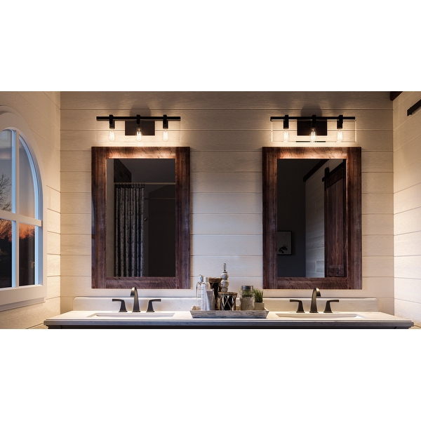 Modern farmhouse outlet bathroom vanity lighting