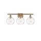 Option Brushed Brass / Clear Water Glass
