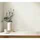 preview thumbnail 2 of 5, Fine Decor Santina White & Silver Trellis Wallpaper