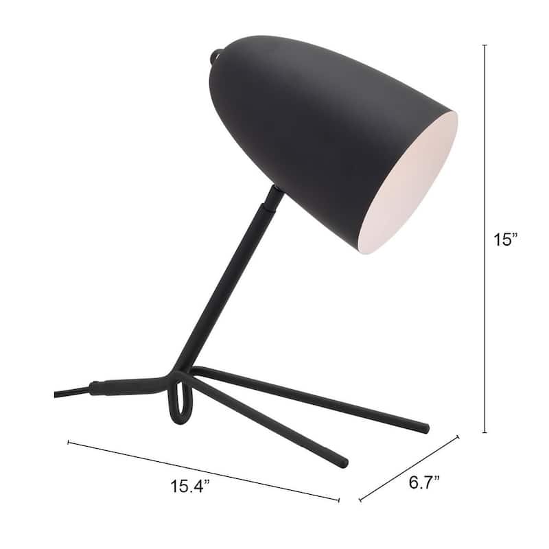 Jamison Table Lamp - 15.4" W x 6.7" D x 15" H