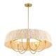 preview thumbnail 7 of 5, Minka Lavery 3606 Hellia 6 Light 36" Wide Multi Light Pendant