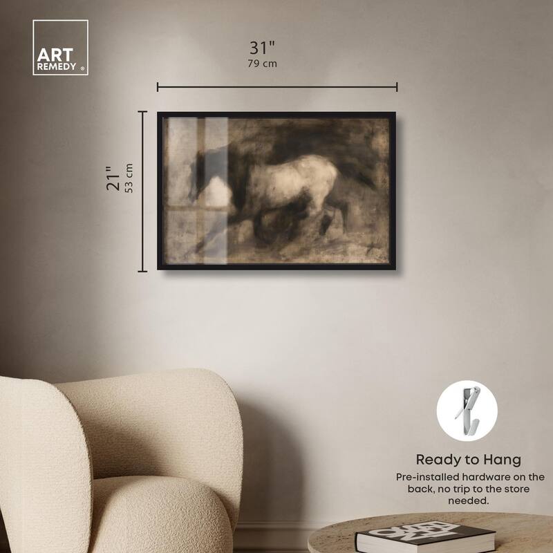 Dark Horse Shadowbox by Art Remedy