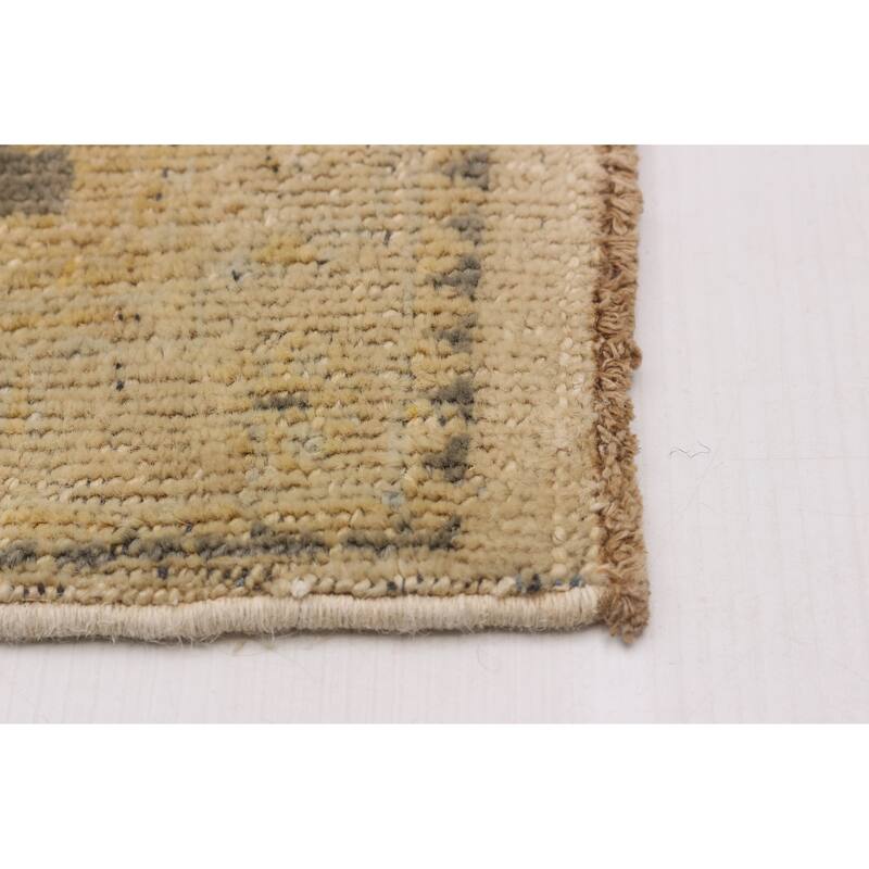 ECARPETGALLERY Hand-knotted Jamshidpour Ivory Wool Rug - 7'11 x 9'4