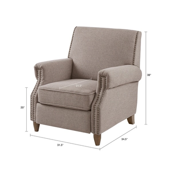 Madison Park Evanston Push Back Recliner Overstock 16522164