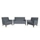 preview thumbnail 44 of 57, Candace Fabric Arm Chair and Loveseat Set by Christopher Knight Home