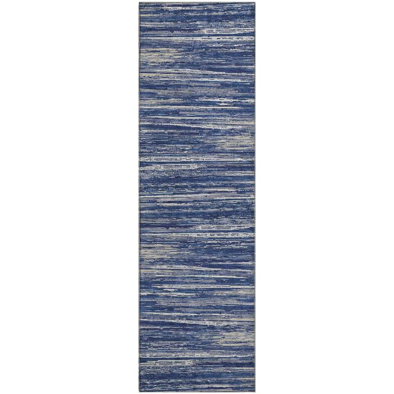 Premium Washable Super Soft Ombre Stripes Mayfield Rug