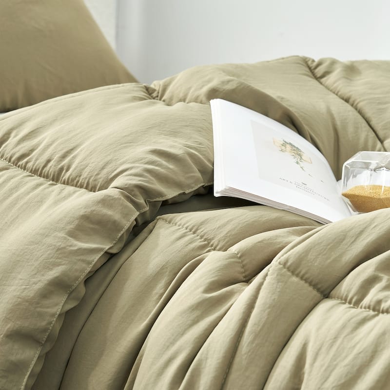 Beachfront Avenue® - Coma Inducer® Oversized Cooling Comforter Set - Driftwood Rock