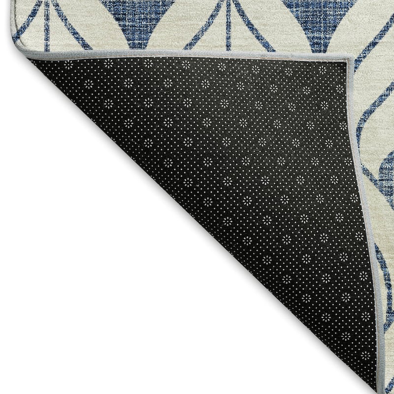 Premium Washable Super Soft Modern Teardrop Mayfield Rug