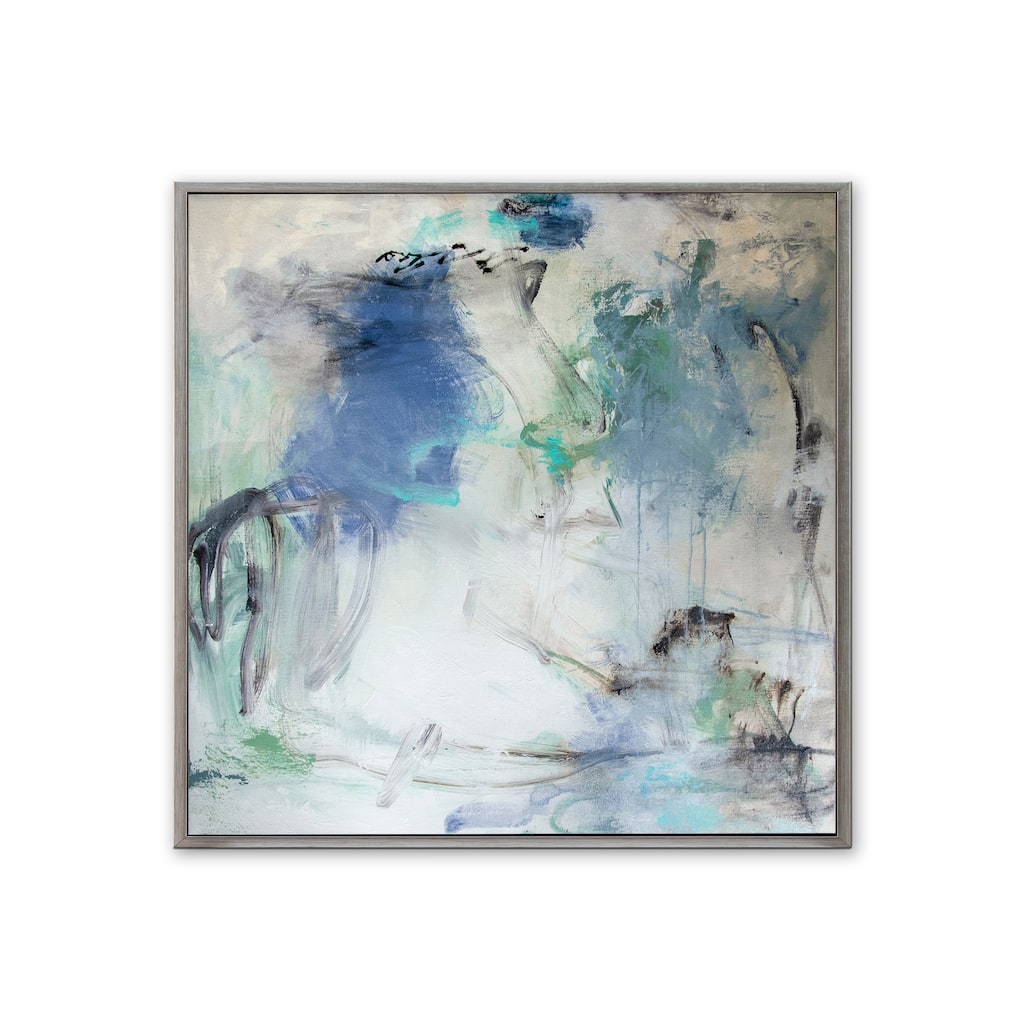 'Windswept' Framed Canvas Wall Art by Patricia Schwimmer