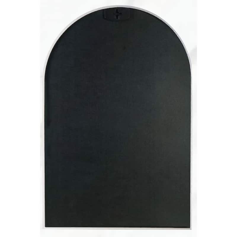 20x30 Inch Metal Framed Arched Bathrrom Mirror