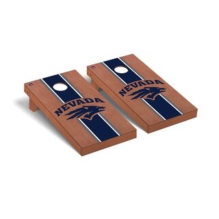 Nevada Wolf Pack Rosewood Cornhole Board Set