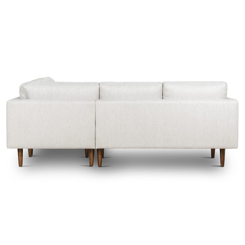 Poly & Bark Napa Fabric 98" Corner Sectional Sofa