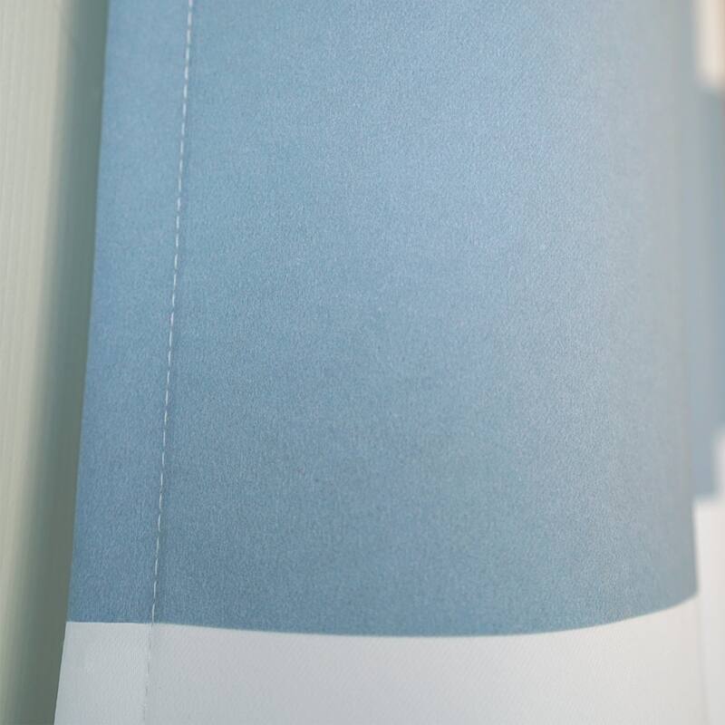 DriftAway Mia Stripe Room Darkening Curtain Panel Pair