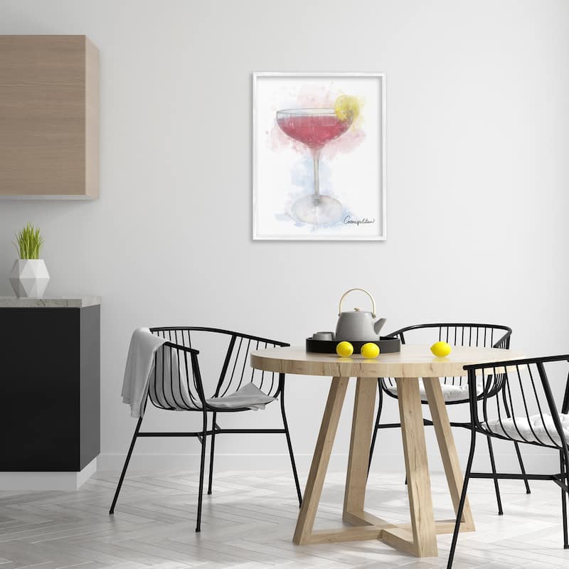 Stupell Soft Faded Cosmopolitan Framed Giclee Art Design By Matthew Piotrowicz