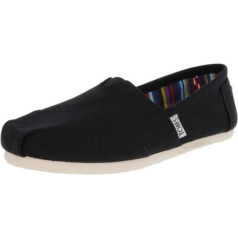 Toms Women's Classic Canvas Ankle-High Slip-On Shoes