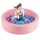 preview thumbnail 20 of 18, Costway 42.5" Round Foam Ball Pits with 25D Sponge Filling Washable PU - See Details