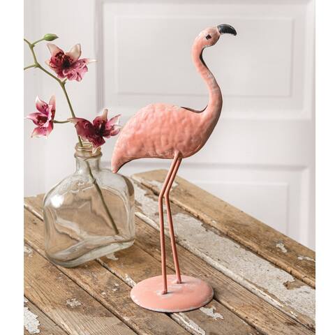Tabletop Flamingo - 6''W x 3''D x 10½''H