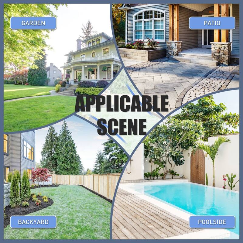 3 Pieces Outdoor Swivel Rocker Chairs, 360 Degree, Thickened Cushions & Glass Coffee Table