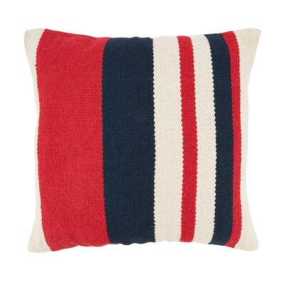 American Dream Stripe Throw Pillow