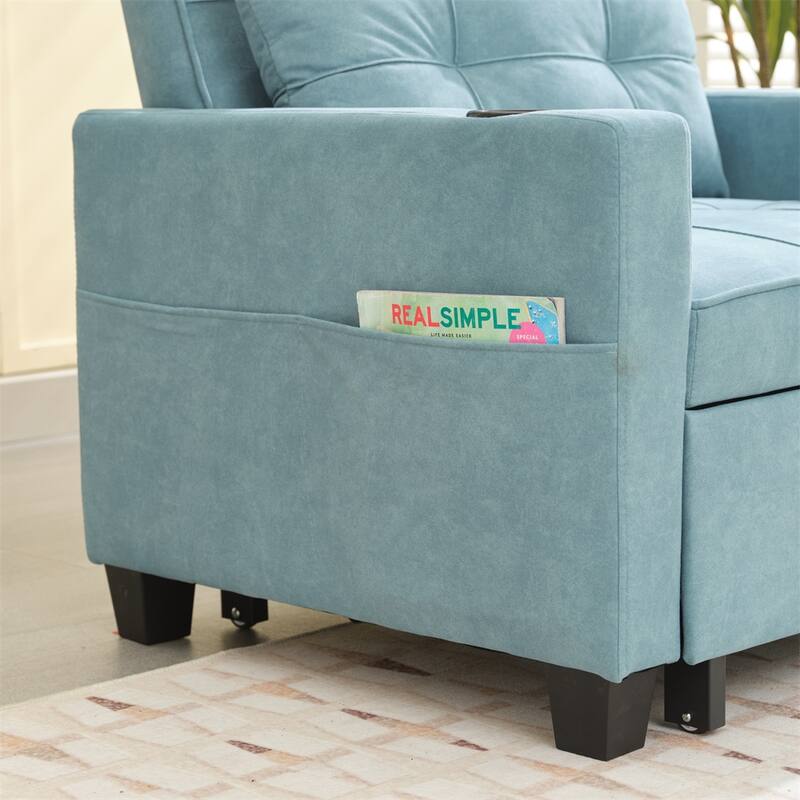 Chair Bed Convertible Chair 3-in-1 Pull Out Sleeper Chair Beds