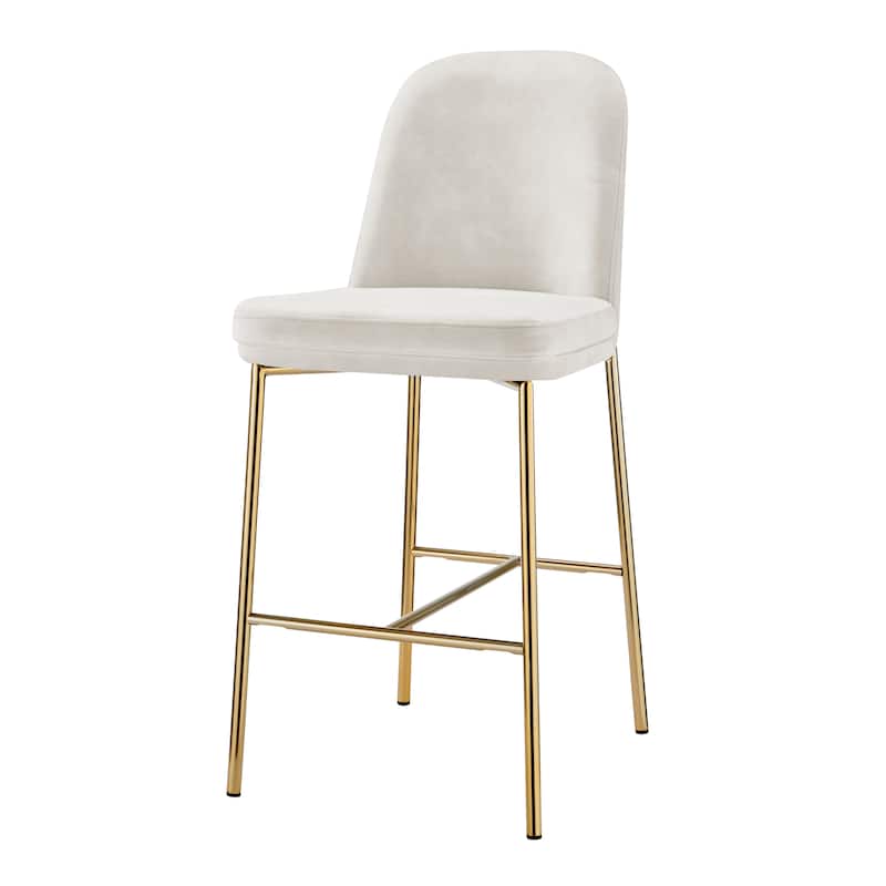 NPD Furniture Keisha Counter Stool (Set of 2) - Arcadia Cream