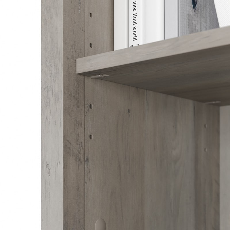 Salinas Tall 5-shelf Bookcase (Set of 2) by Bush Furniture