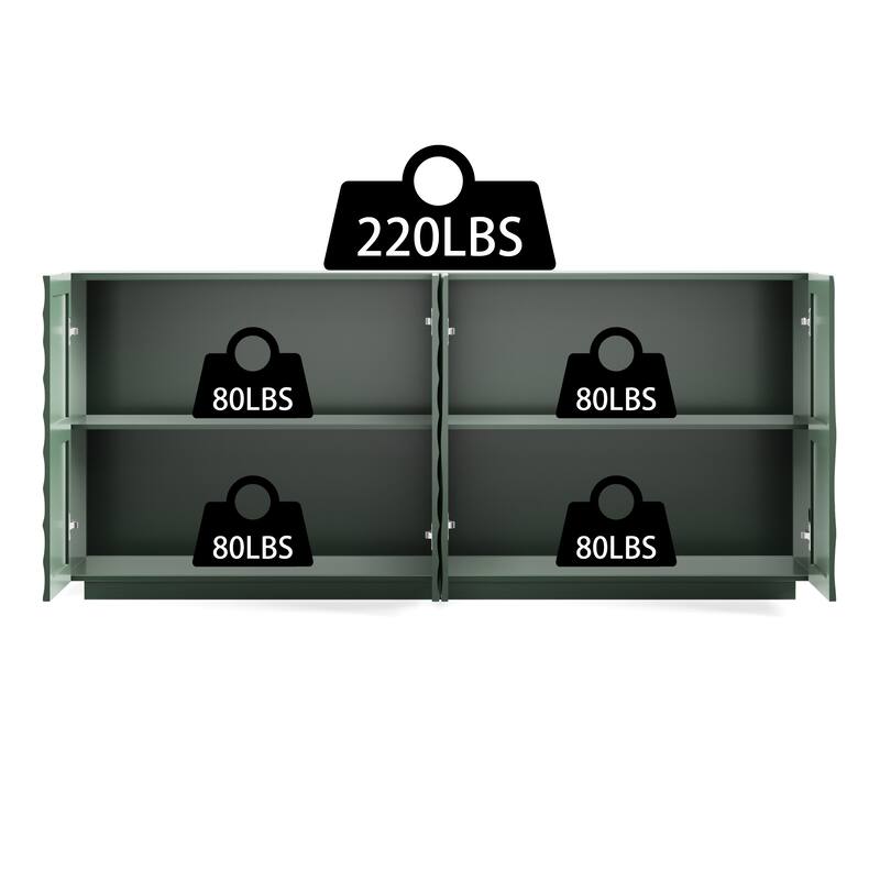 Buffet Cabinet,Modern Accent Storage Sideboard