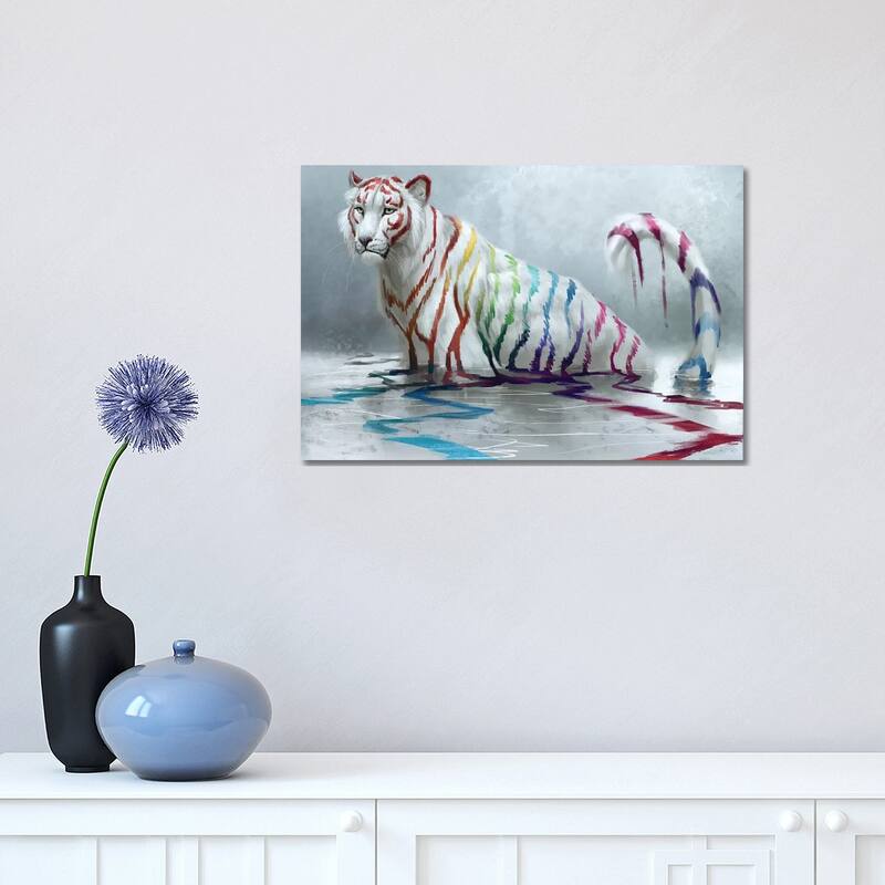 iCanvas "Rainbow" by Jade Merien Canvas Print - 12x18x1.5