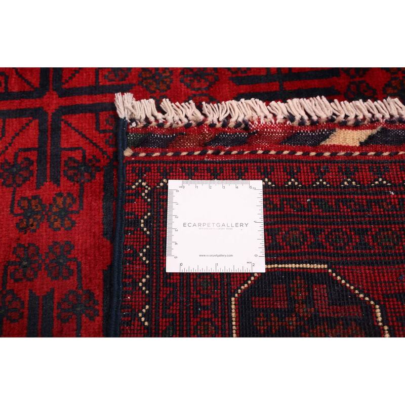 ECARPETGALLERY Hand-knotted Finest Khal Mohammadi Red Wool Rug - 5'9 x 7'11