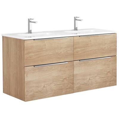 WS Bath Collections Dalia C120D Dalia 48" Wall Mounted Double Basin