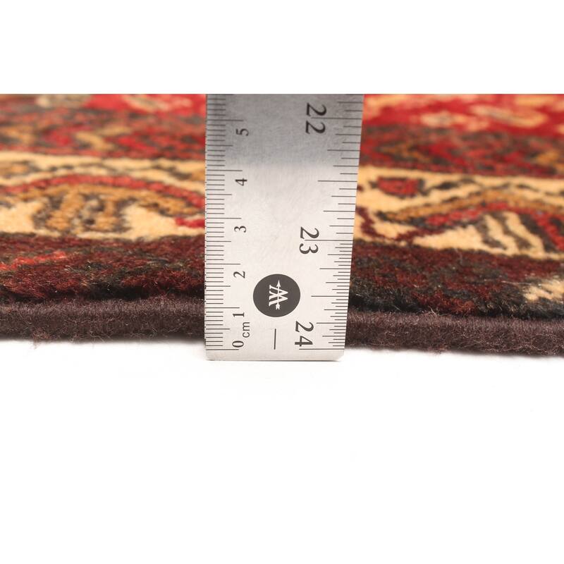 ECARPETGALLERY Hand-knotted Teimani Dark Grey Wool Rug - 2'11 x 4'0