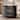 4-Tier Bar Table, 39.4" H Home Bar Unit with Footrest, Arc-Shaped Mini Bar Table