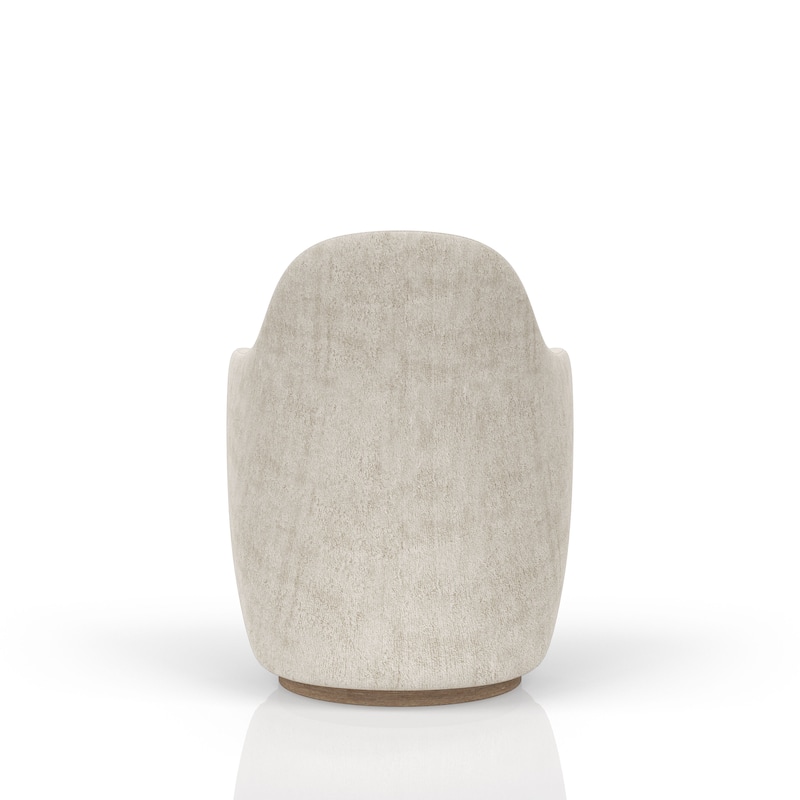 Cocoa And Swivel Barrel Chair