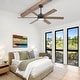 preview thumbnail 190 of 193, 42/48/52/56/60/65-IN LED Ceiling Fan with Light Kit and Remote(5/6/7/8-Blade)