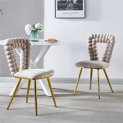 Modern Soft Accent Dining Chair (Set of 2)