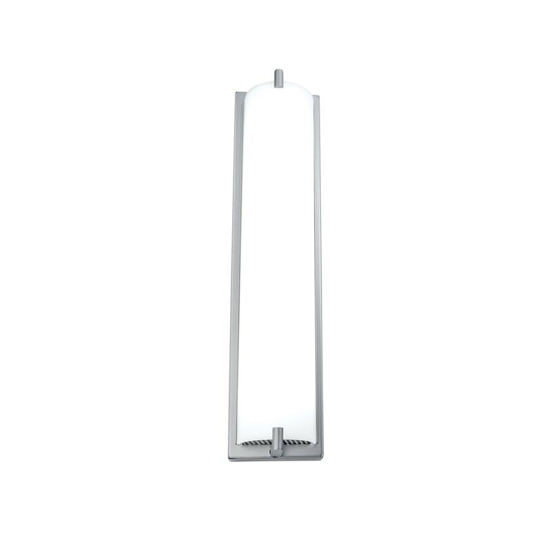 Alto Integrated LED Flush Sconce - 18 inch Tall - Brushed Nickel