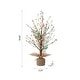preview thumbnail 7 of 20, Glitzhome 18"H Easter Eggs Blossom Table Tree Spring Artificial Plants Centerpieces