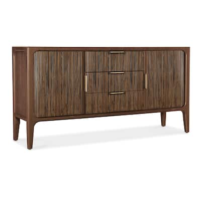 Hooker Furniture M22-85410 Archer 71" Wide 3 Drawer Mahogany Accent