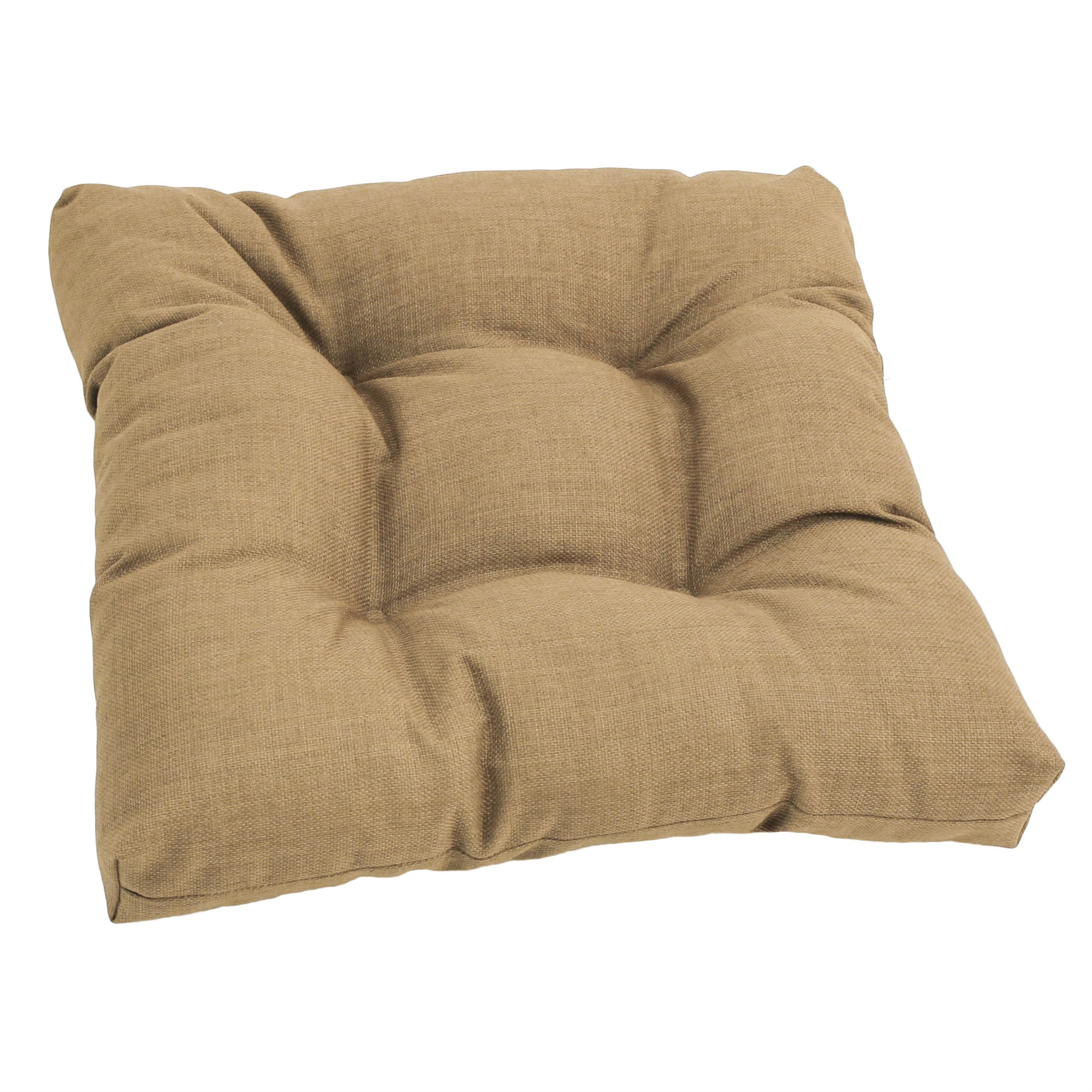 19-inch Square Indoor/Outdoor Tufted Chair Cushion - 19" x - Picture 9 of 74