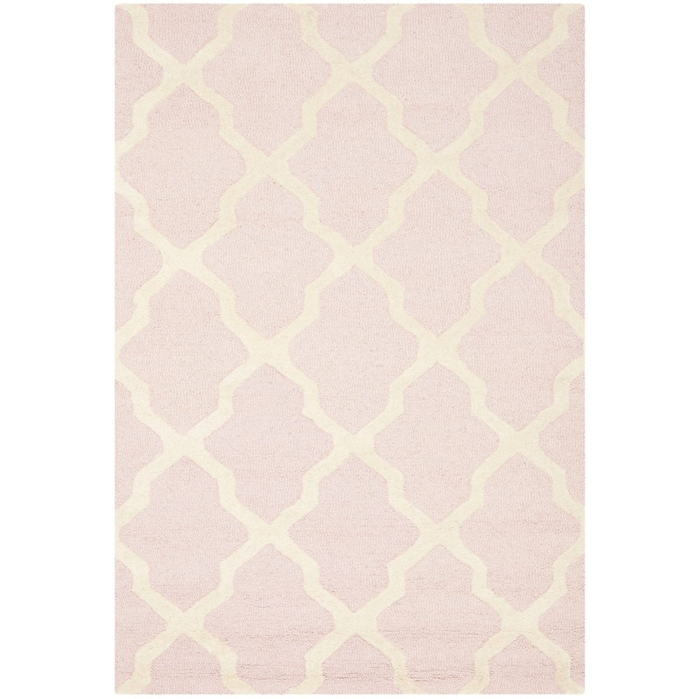 SAFAVIEH Handmade Cambridge Eirny Moroccan Trellis Wool Rug